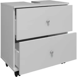 Waschbeckenunterschrank mit zwei Schubladen - Huanga