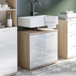 Waschbecken-Unterschrank 2-türig - Faneto