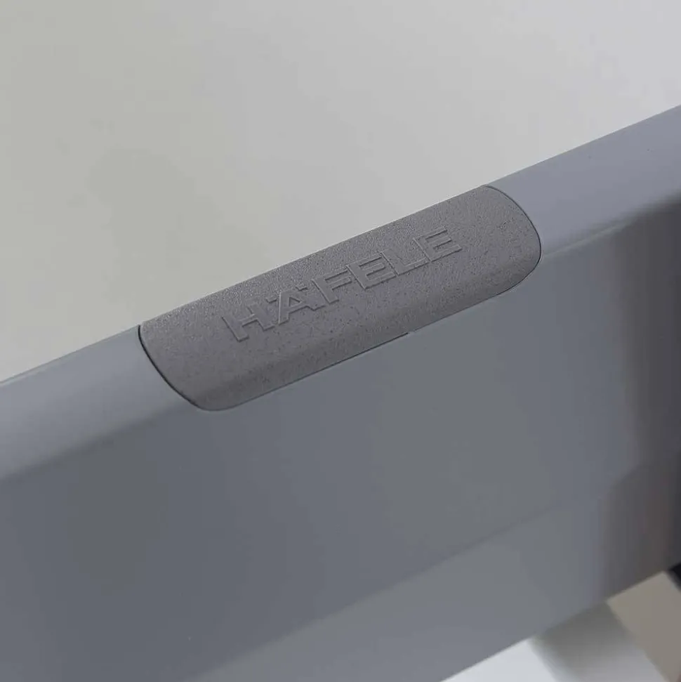 Waschkommode mit Aufsatzbecken in Schwarz - Crystoga