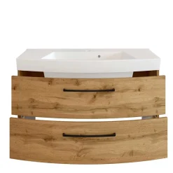 Waschkonsole in Holzdekor Wildeiche - Arazony