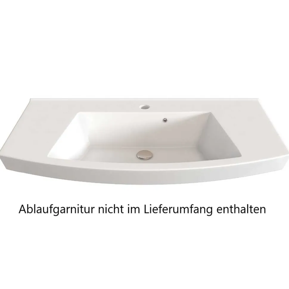 Waschkonsole in Holzdekor Wildeiche - Arazony