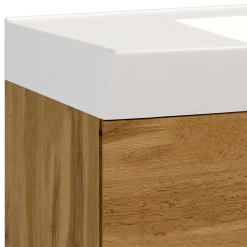 Waschkonsole in Holzdekor Wildeiche - Arazony