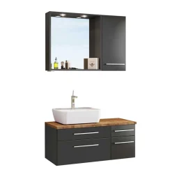 Waschplatz Möbel für Badezimmer - Estregos (dreiteilig)