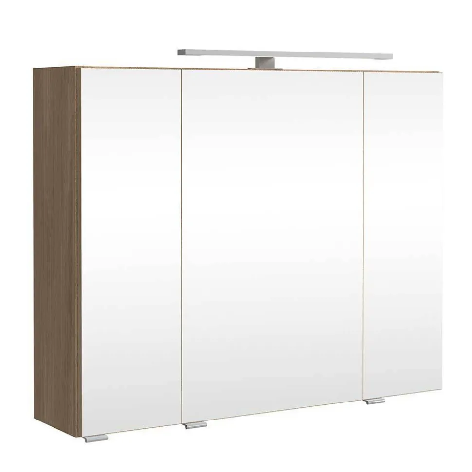 Waschplatz und Midischrank Set - Vibulam (dreiteilig)