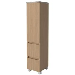 Waschplatz und Midischrank Set - Vibulam (dreiteilig)