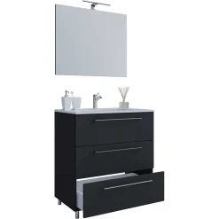 Waschtisch & Wandspiegel fürs Bad - Gloriella (zweiteilig)