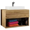 Waschtisch in Holzoptik Wildeiche Honig - Toulon