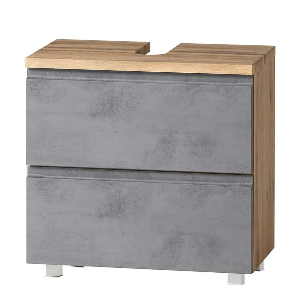 Waschtisch Kombi plus Hochschrank - Mia (dreiteilig)