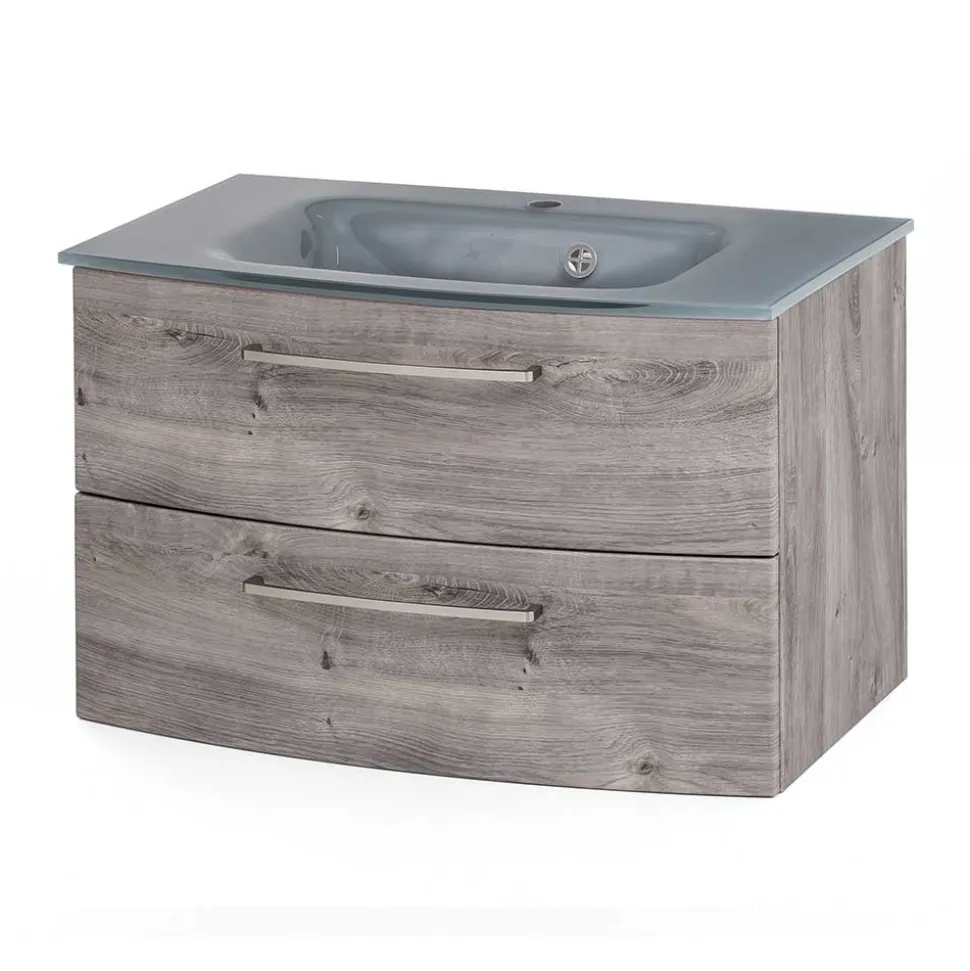 Waschtisch Kommode für Wandmontage - Svegaria