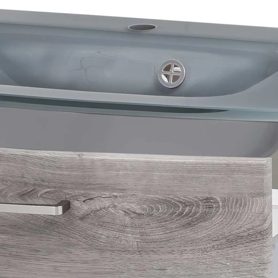 Waschtisch Kommode für Wandmontage - Svegaria