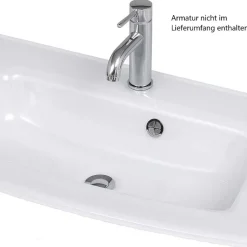 Waschtisch Konsole mit eingelassenem Becken - Vandija