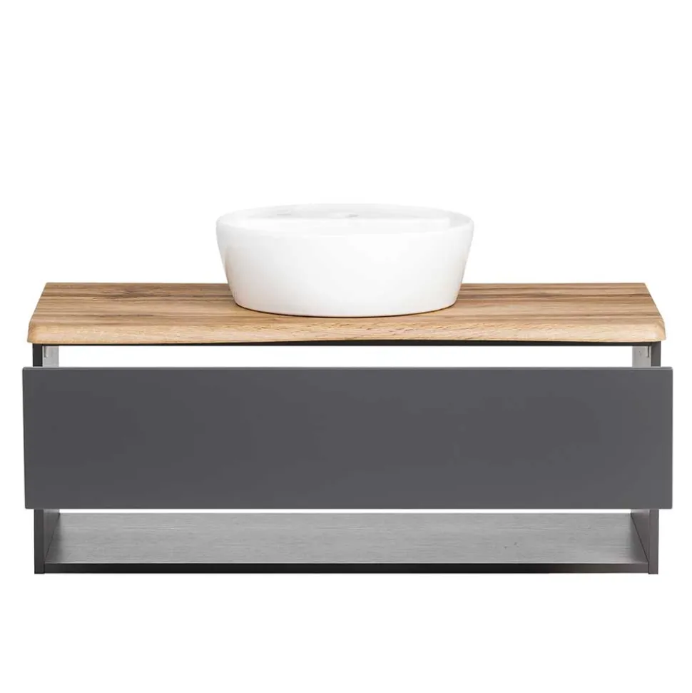 Waschtisch mit Aufsatzbecken für die Wand - Breznia