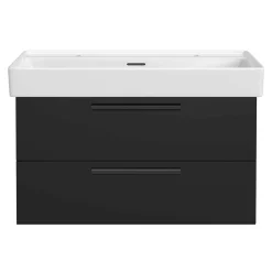 Waschtisch mit Becken für zwei Armaturen - Ostoro