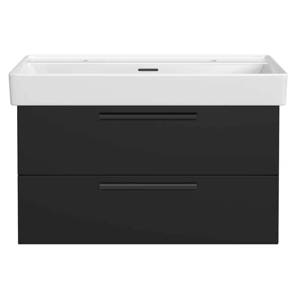 Waschtisch mit Becken für zwei Armaturen - Ostoro