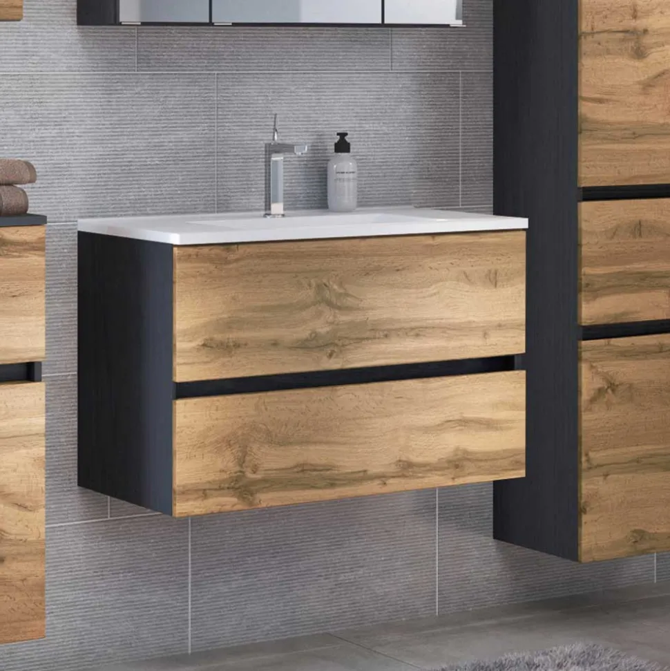 Waschtisch mit Becken für Wandmontage - Endely