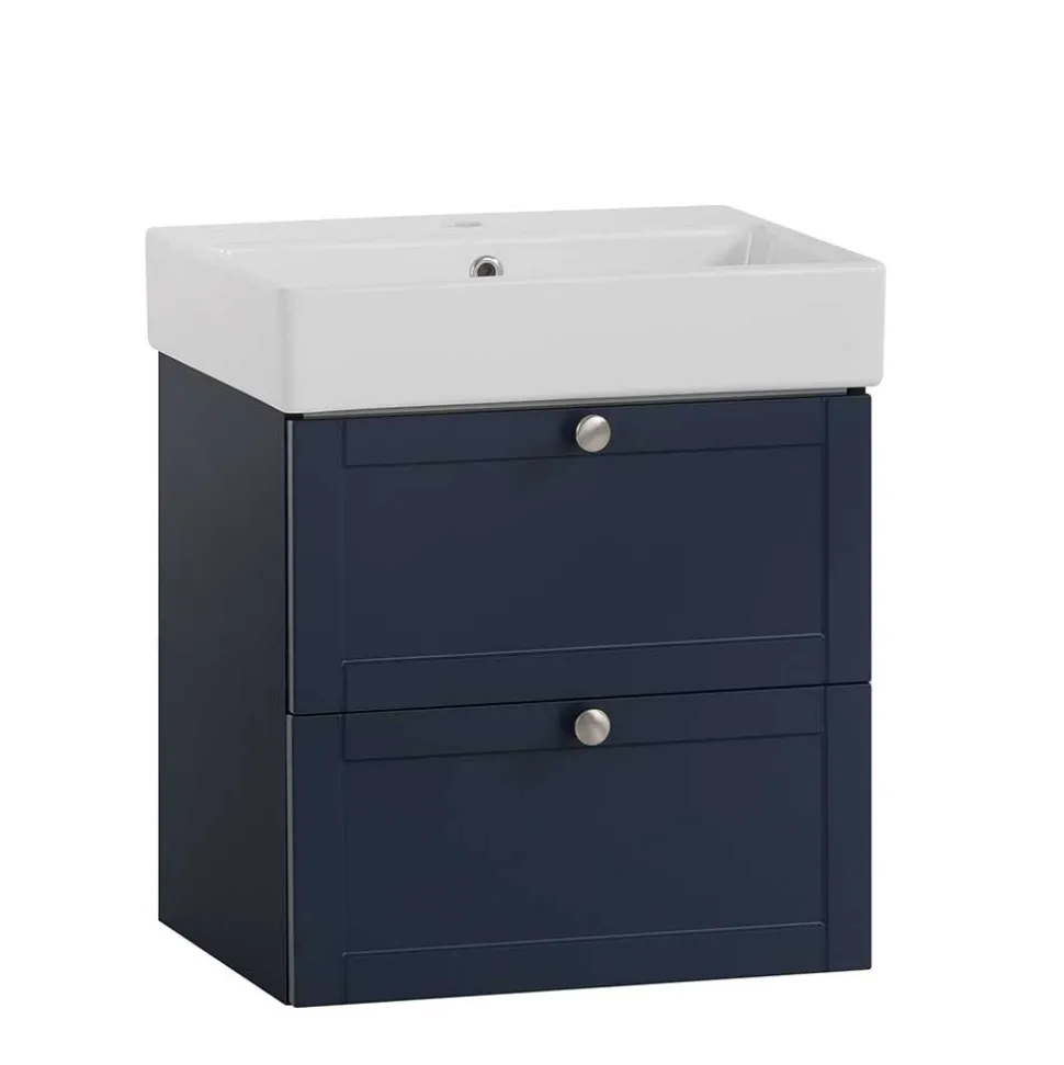 Waschtischkonsole in Dunkelblau - Canyon
