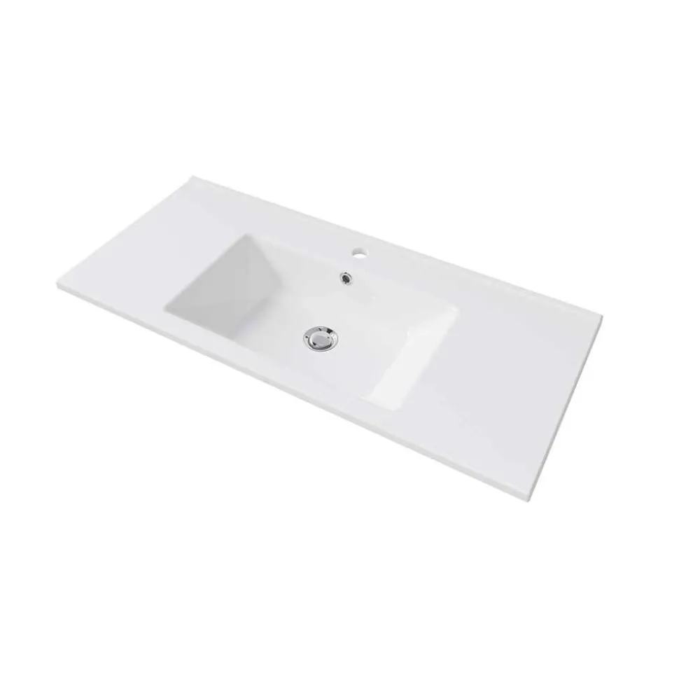 Waschtischkonsole in Eiche Dunkel - Miss X