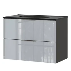 Waschtisch-Konsole in Silbergrau - Fiela