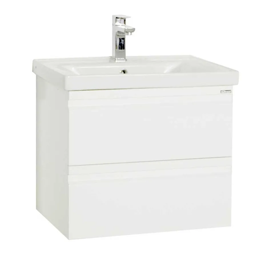 Waschtischkonsole in Weiß - Departo I