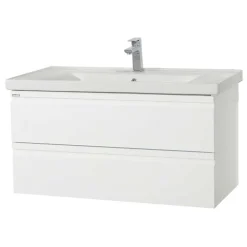 Waschtischkonsole in Weiß - Departo I