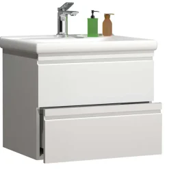 Waschtischkonsole in Weiß - Departo I