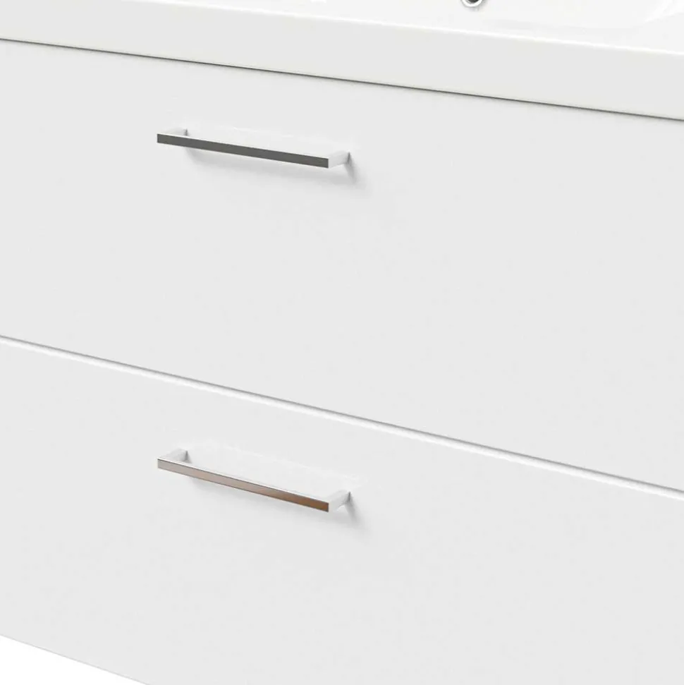 Waschtischkonsole in Weiß - Bahare