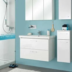 Waschtischkonsole in Weiß - Bahare