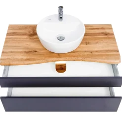 Waschtischkonsole mit Aufsatzbecken - Agiruan