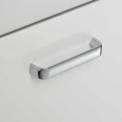 Waschtischkonsole mit Becken in Weiß - Yennja