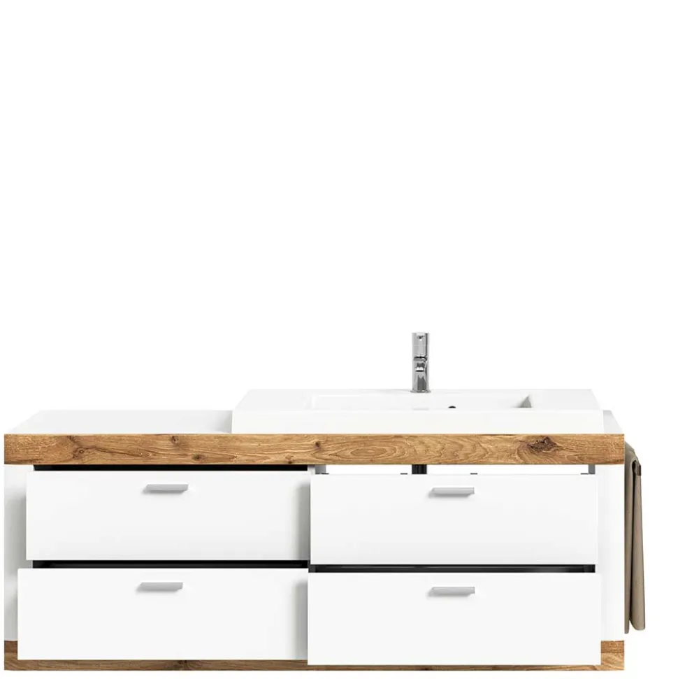 Waschtischkonsole mit Waschbecken und Handttuchhalter - Hihat