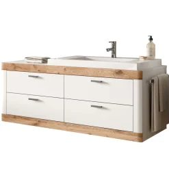 Waschtischkonsole mit Waschbecken und Handttuchhalter - Hihat