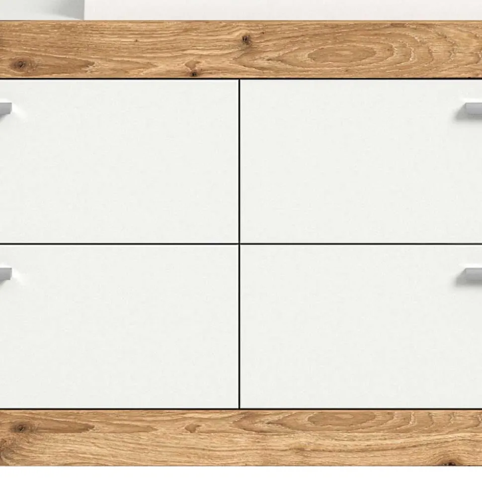 Waschtischkonsole mit Waschbecken und Handttuchhalter - Hihat