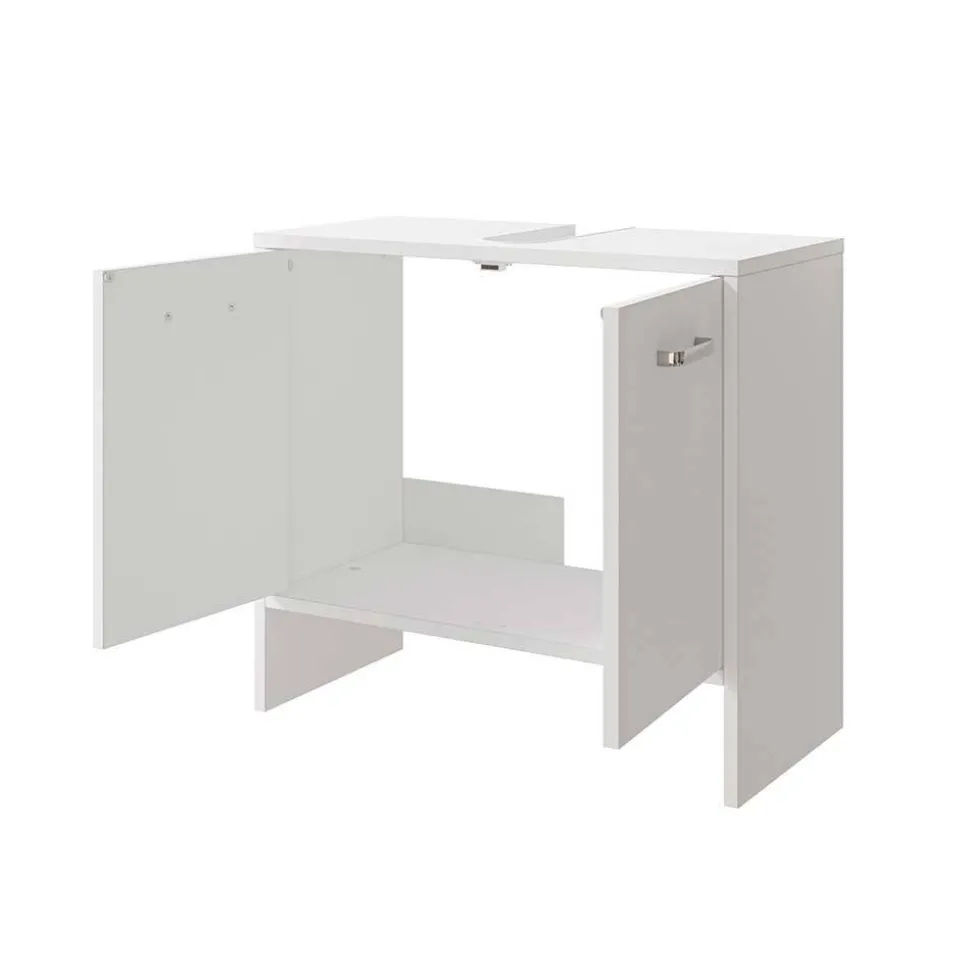 Waschtischunterbau in Weiß - Vaola