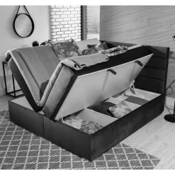 Webstoff Boxbett in Magenta - Kitchin