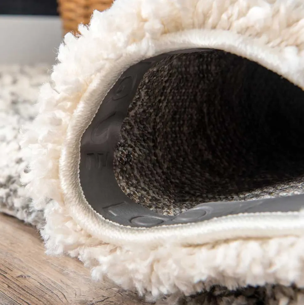 Weicher Hochflor Läufer Teppich gemustert - Zyrafete