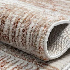 Weicher Kurzflor Teppich mit Vintage Optik - Stick