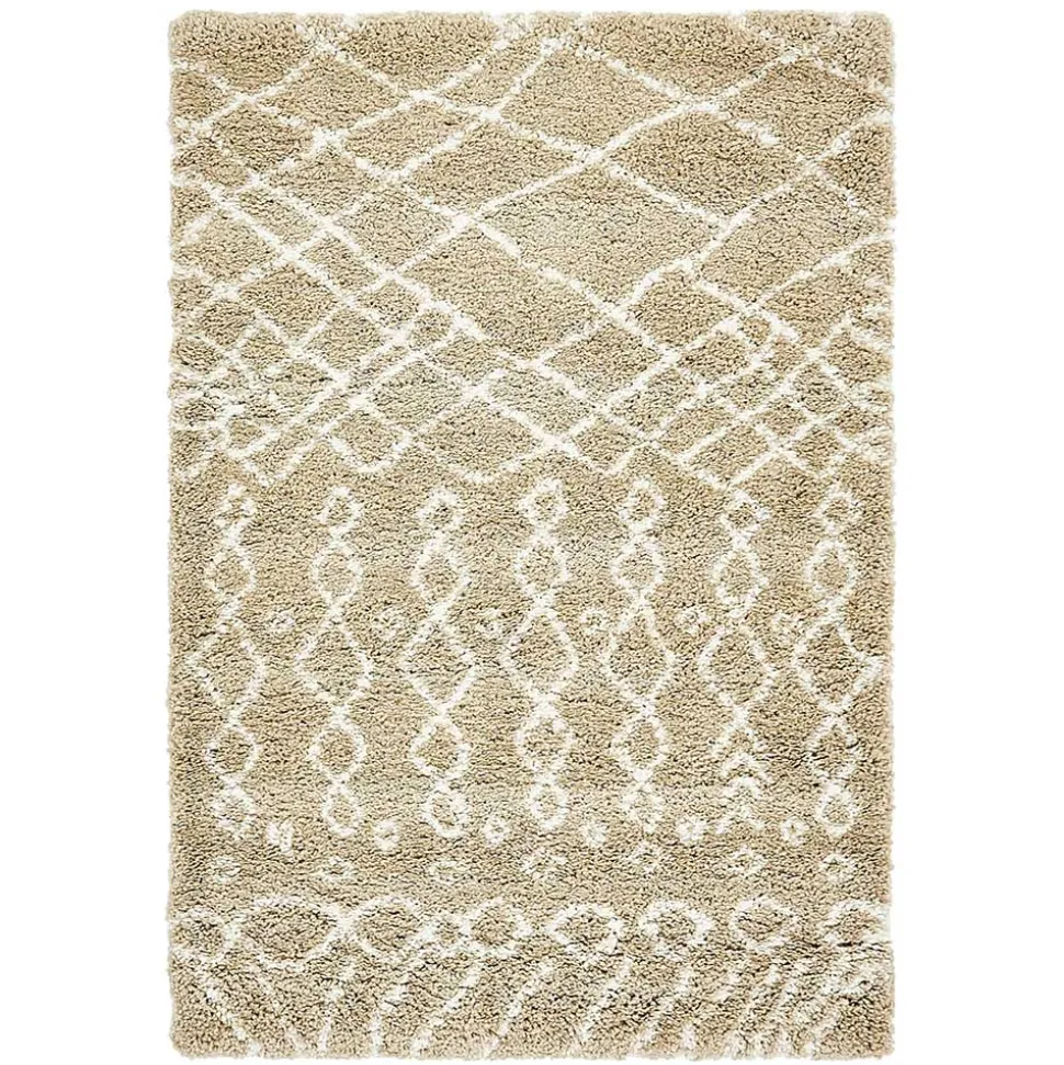 Weicher Läufer Teppich abstrakt gemustert - Sofia