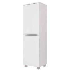 Weiße Bad Ausstattung mit LED - Livendas (fünfteilig)