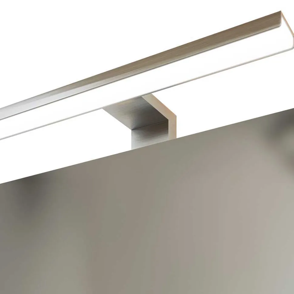 Weiße Bad Ausstattung mit LED - Livendas (fünfteilig)