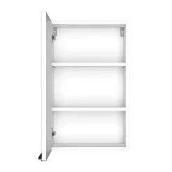 Weiße Bad Ausstattung mit LED - Livendas (fünfteilig)