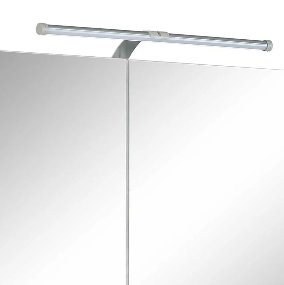 Weiße Badmöbel Kombi zum Aufstellen - Skiranov (vierteilig)