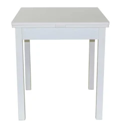 Weiße Esstisch Gruppe Set - Veromica (fünfteilig)