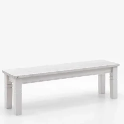 Weiße Esszimmerbank im Country Style - Veproma