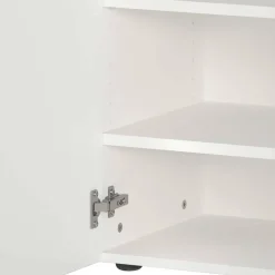 Weiße Flureinrichtung mit Glasbeschichtung - Kofi (fünfteilig)