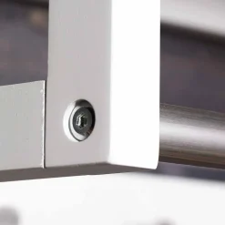 Weiße Hängegarderobe aus Massivholz - Gorfu