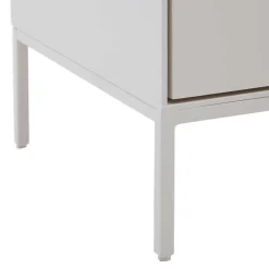 Weiße Hochkommode mit Bodenfreiheit - Dresconio