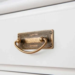 Weiße Kombi-Kommode im Landhausstil - Presto