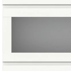 Weiße Schuhkommode mit Schublade & Schuhklappe - Dany