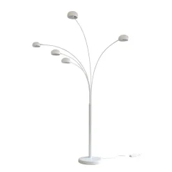 Weiße Stehleuchte 5-flammig - Macaren