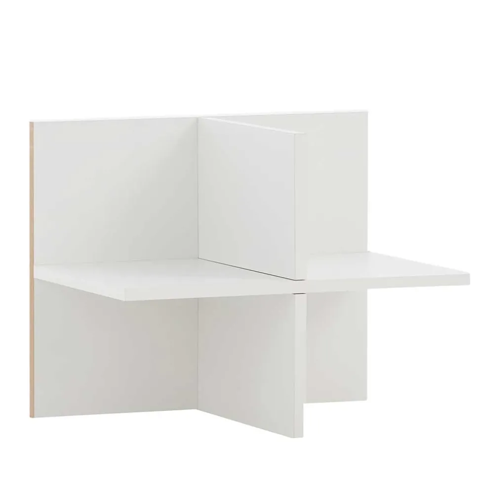 Weißer Aktenschrank mit sieben Fächern - Empire